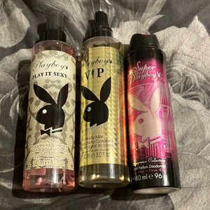 3 playboy fragrances vintage